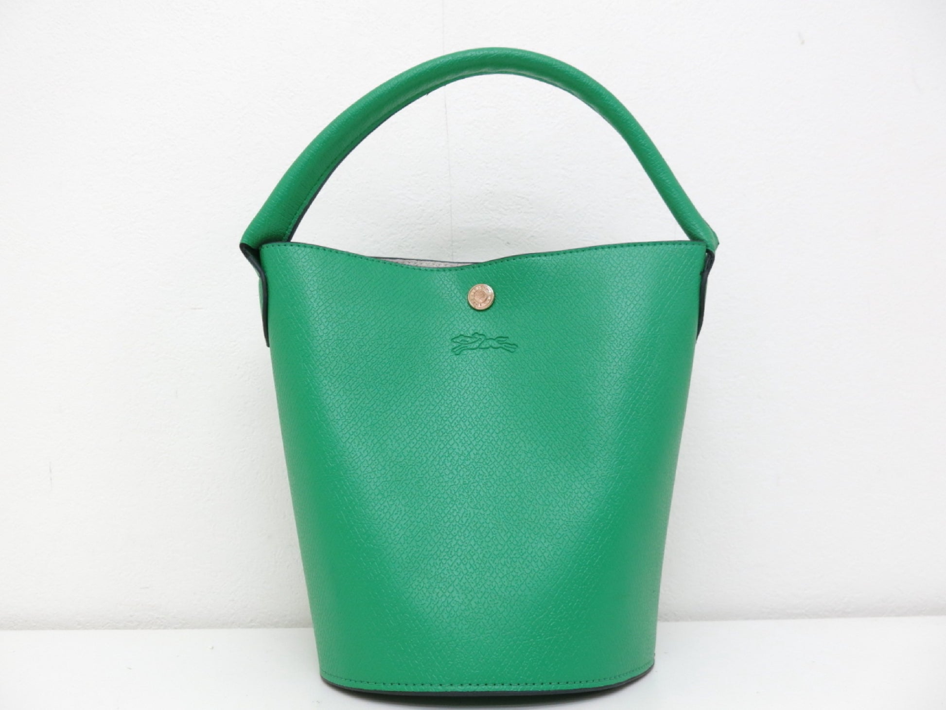 LONG CHAMP Longchamp Leather Handbag Green Handbag
