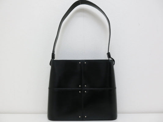 TODS TODS Leather One-Shoulder Black Shoulder Bag