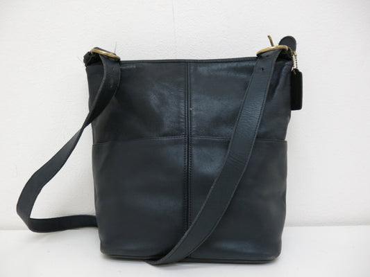 COACH COACH Old Coach Leather Shoulder Bag Shoulder Bag