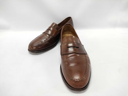 Crockett & Jones Horween Cordovan Coin Loafers, Size Unknown, Business Shoes