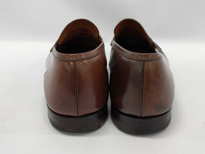 Crockett & Jones Horween Cordovan Coin Loafers, Size Unknown, Business Shoes