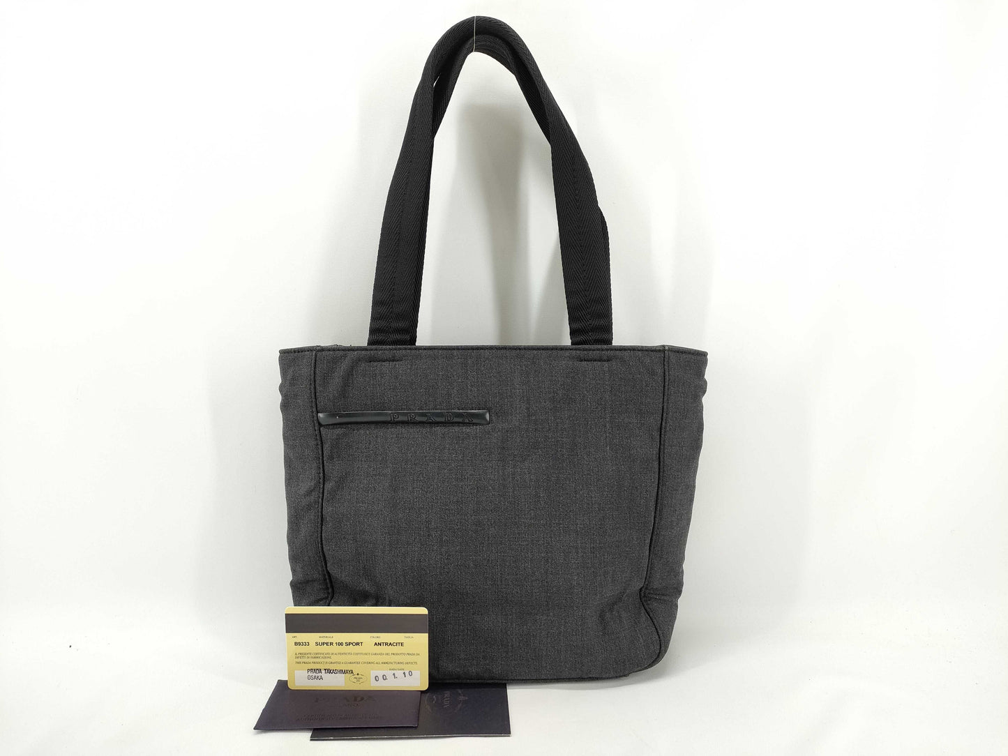 PRADA Plaza Bag Tote Bag Handbag