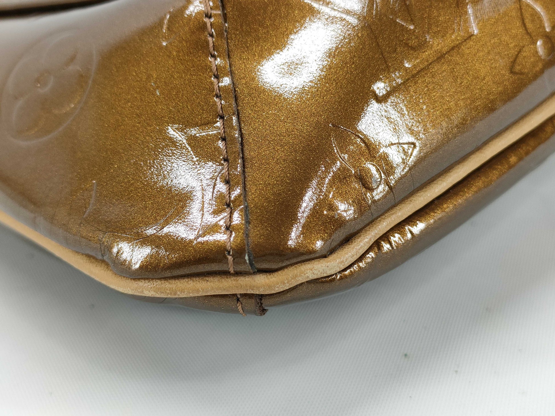 LOUIS VUITTON Vernis Monogram Shoulder Bag