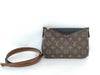 LOUIS VUITTON Monogram Pallas Clutch M41639 Shoulder Bag