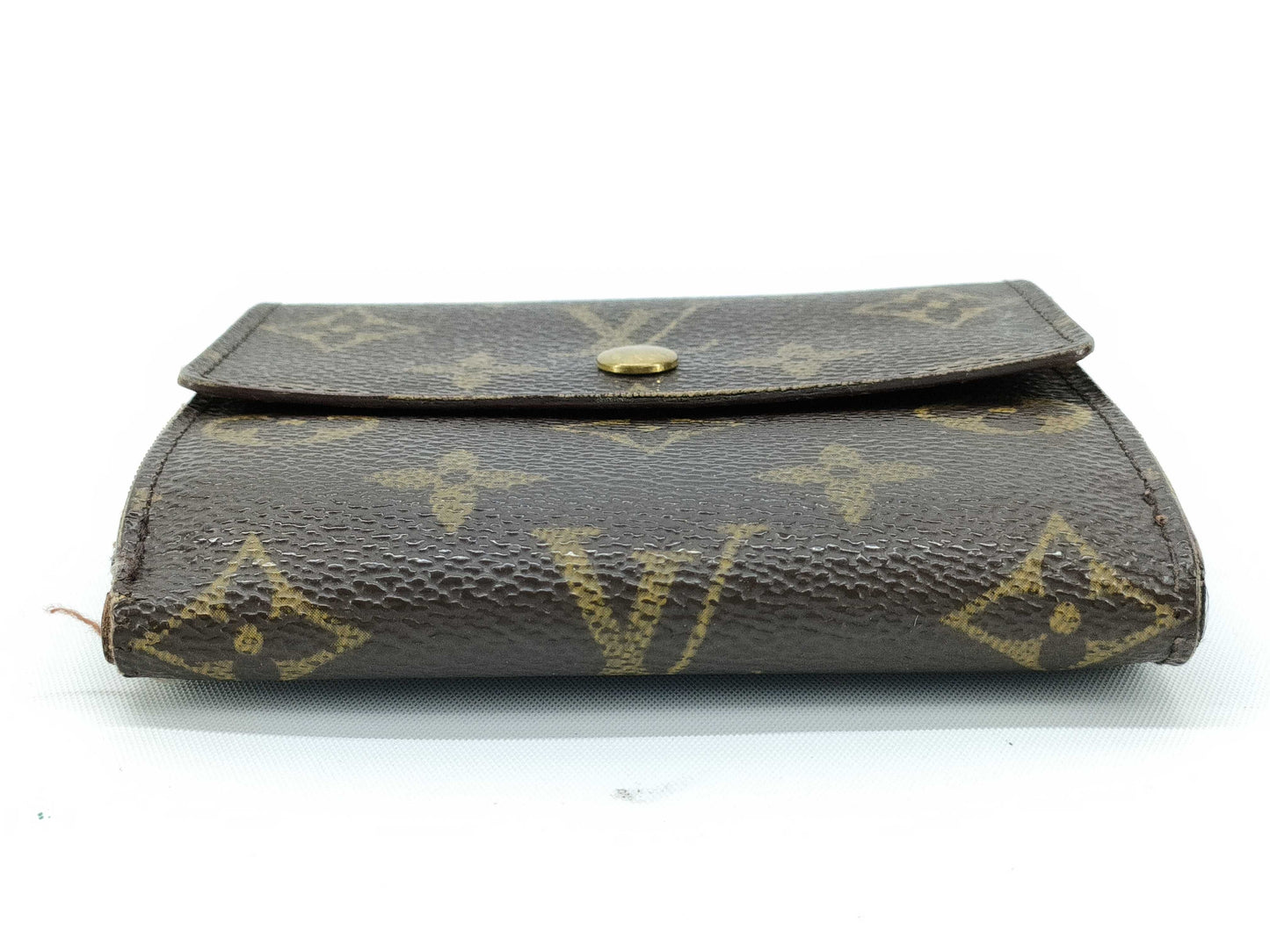 LOUIS VUITTON Monogram Louis Vuitton Monogram Double-Hook Porte Monnaie Carte Credit Tri-Fold Wallet