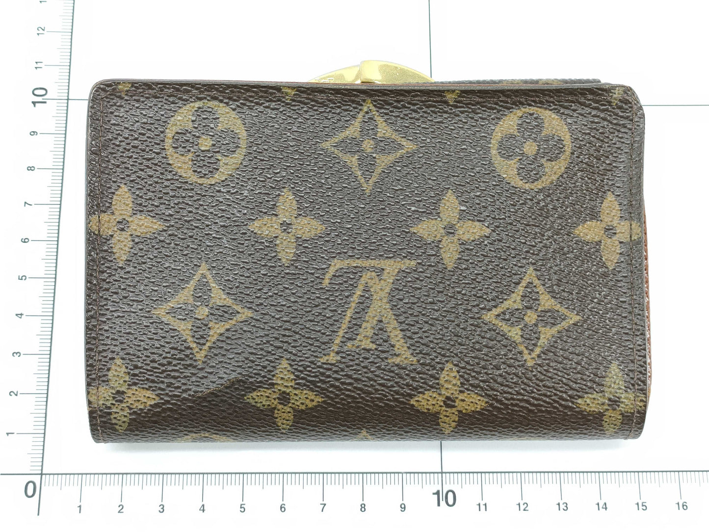 LOUIS VUITTON Monogram Louis Vuitton Portefeuille Viennois Folding Wallet