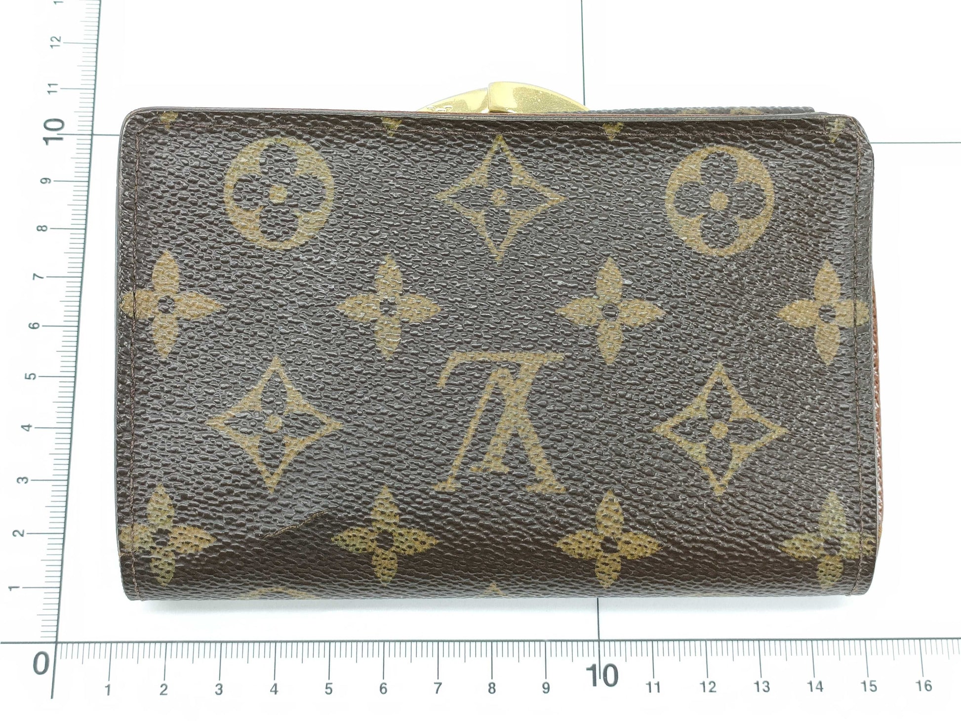 LOUIS VUITTON Monogram Louis Vuitton Portefeuille Viennois Folding Wallet
