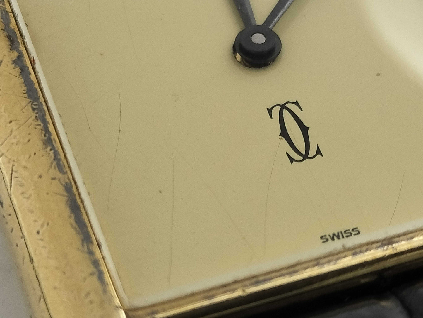 Cartier Must Tank 6076325 Manual Winding Women's Watch