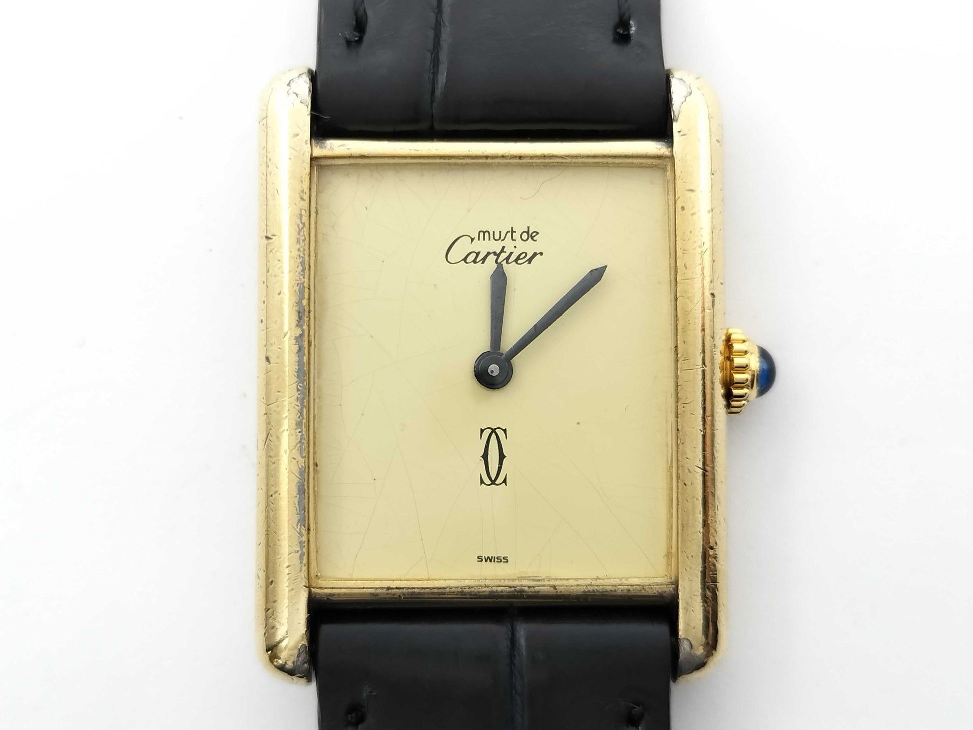 Cartier Must Tank 6076325 Manual Winding Women's Watch