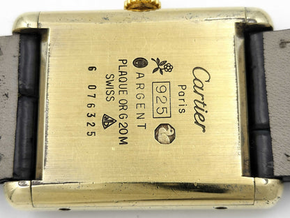 Cartier Must Tank 6076325 Manual Winding Women's Watch
