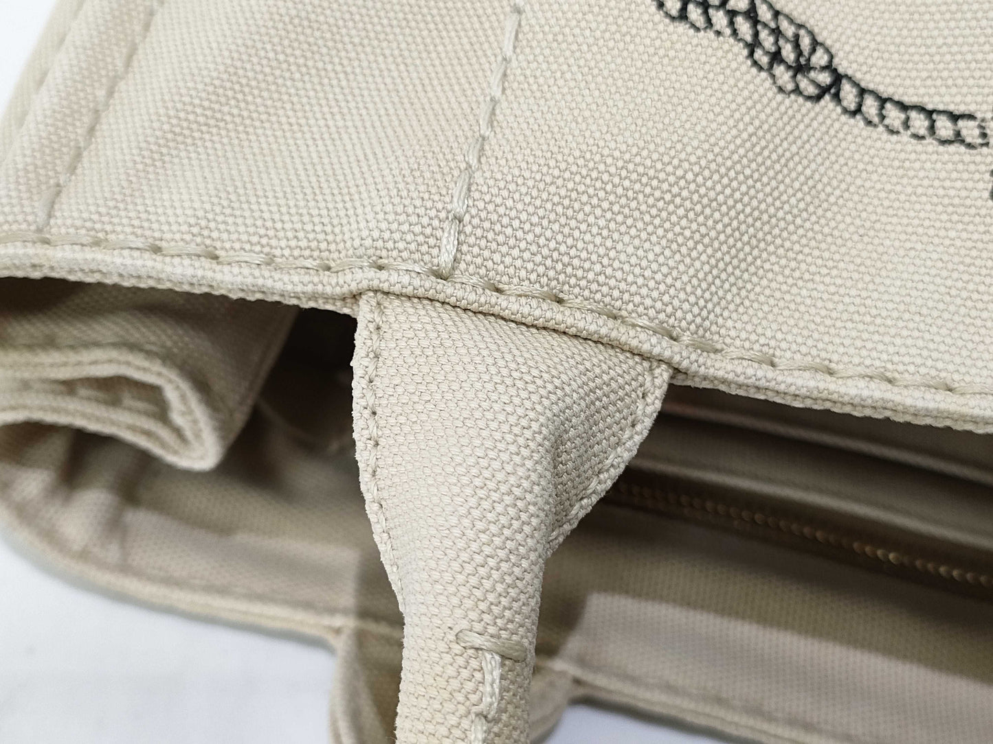 PRADA Canapa Mini Handbag, 2-way, with ST