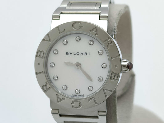 BVLGARI BBL26S L2029 Quartz Shell Dial Women's Watch