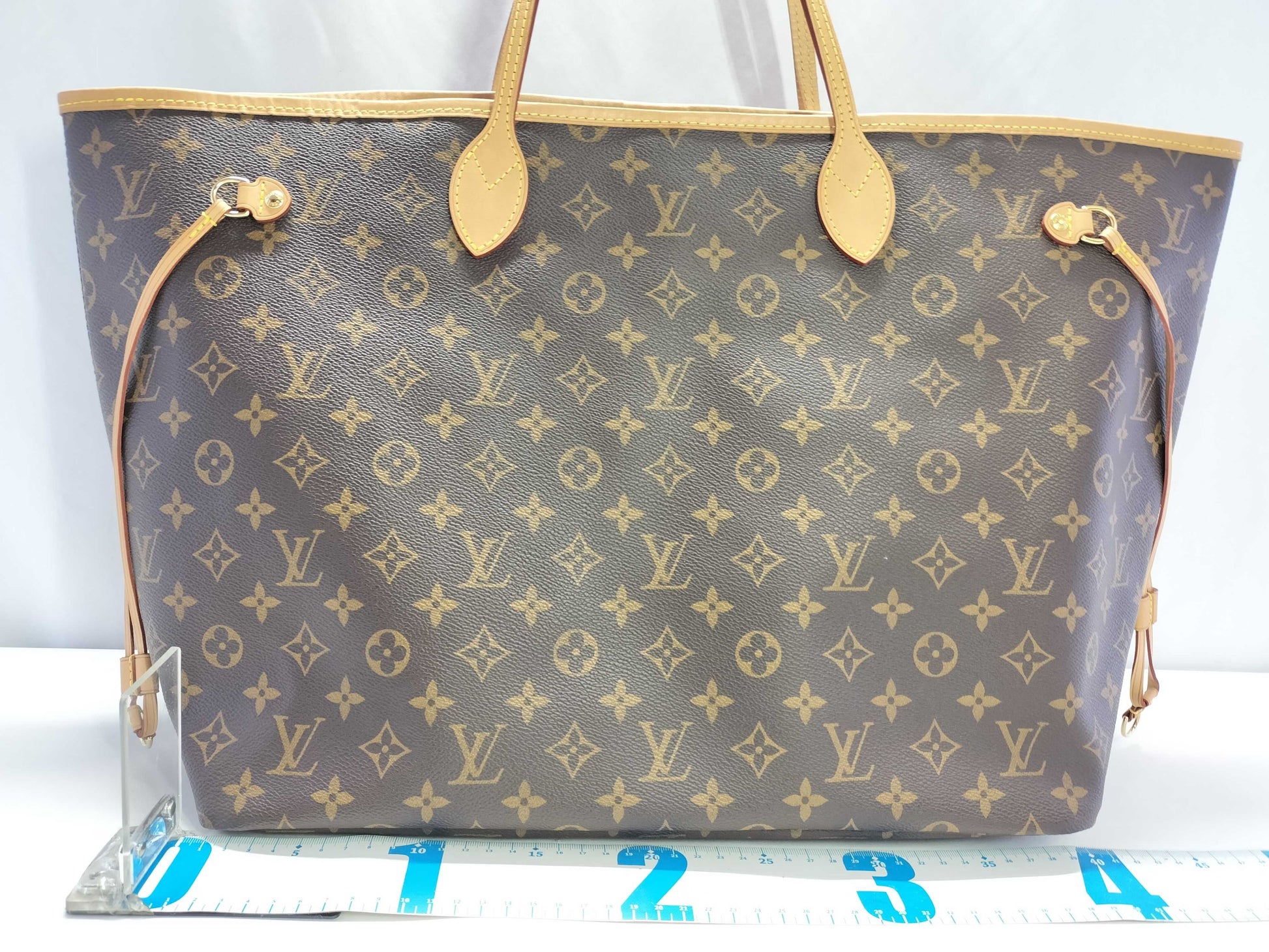 LOUIS VUITTON Monogram Neverfull GM Tote Bag with Pouch M40157