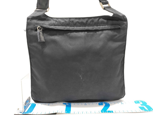 PRADA Nylon Prada Shoulder Bag Nylon Black Shoulder Bag