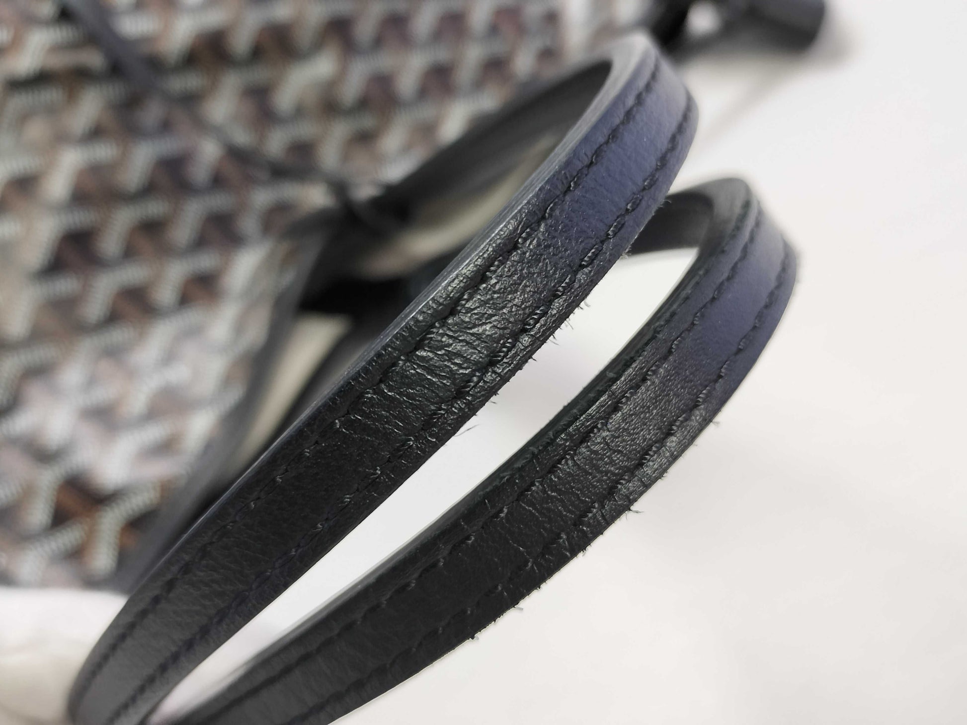 GOYARD Saint Louis Tote Bag with Pouch, Black