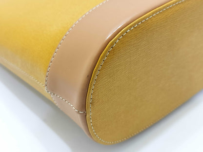 BURBERRY Yellow Handbag