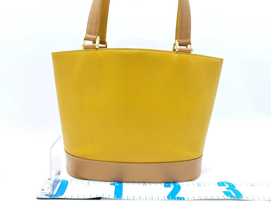 BURBERRY Yellow Handbag