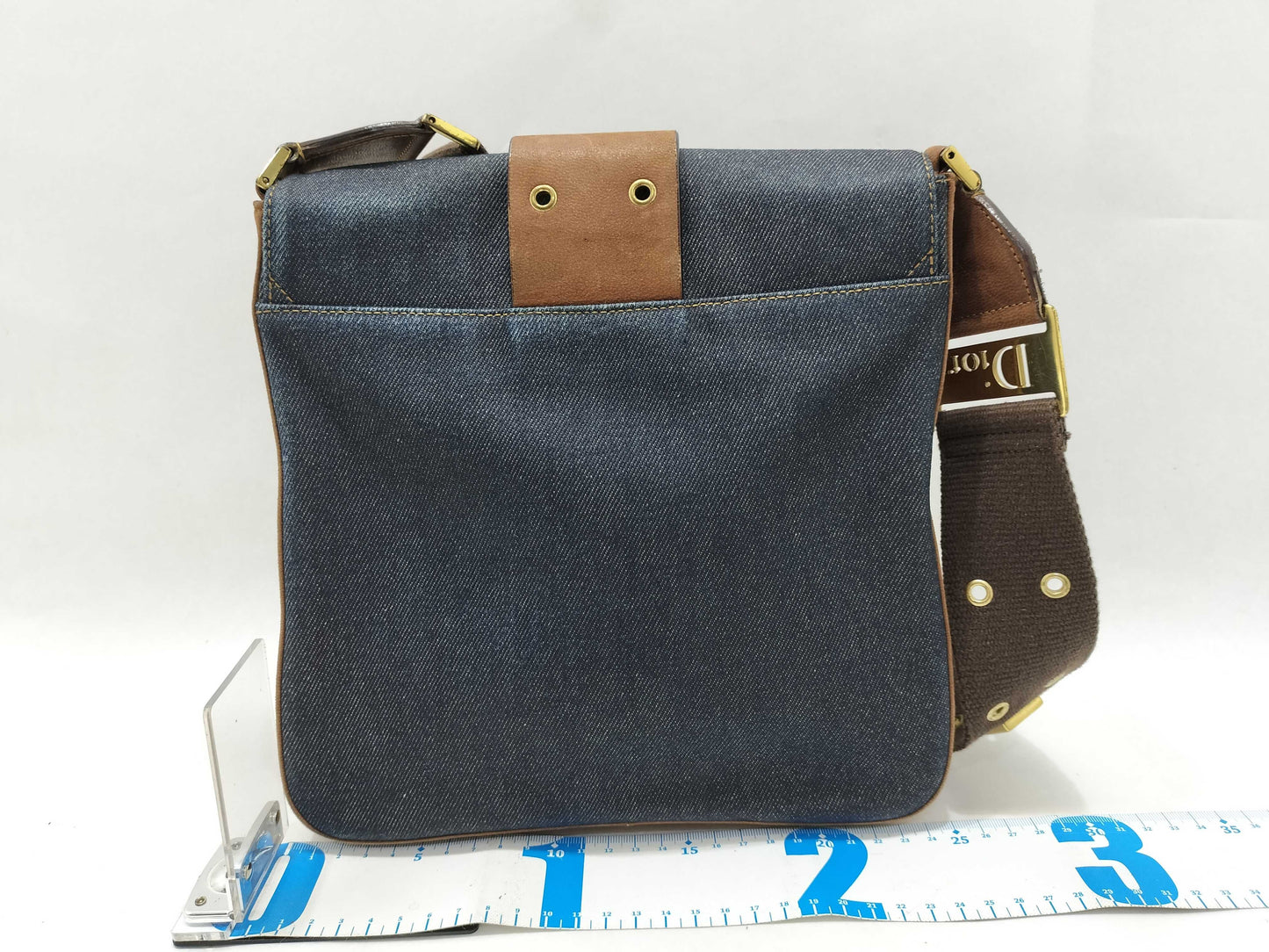Dior Christian Dior Shoulder Bag Denim Street Chic Shoulder Bag