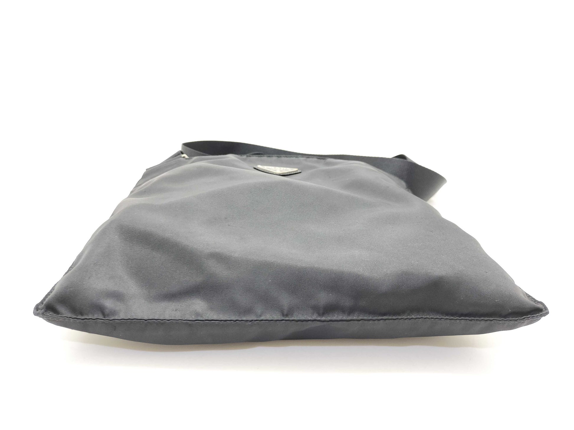 PRADA Nylon Prada Shoulder Bag Nylon Black Shoulder Bag