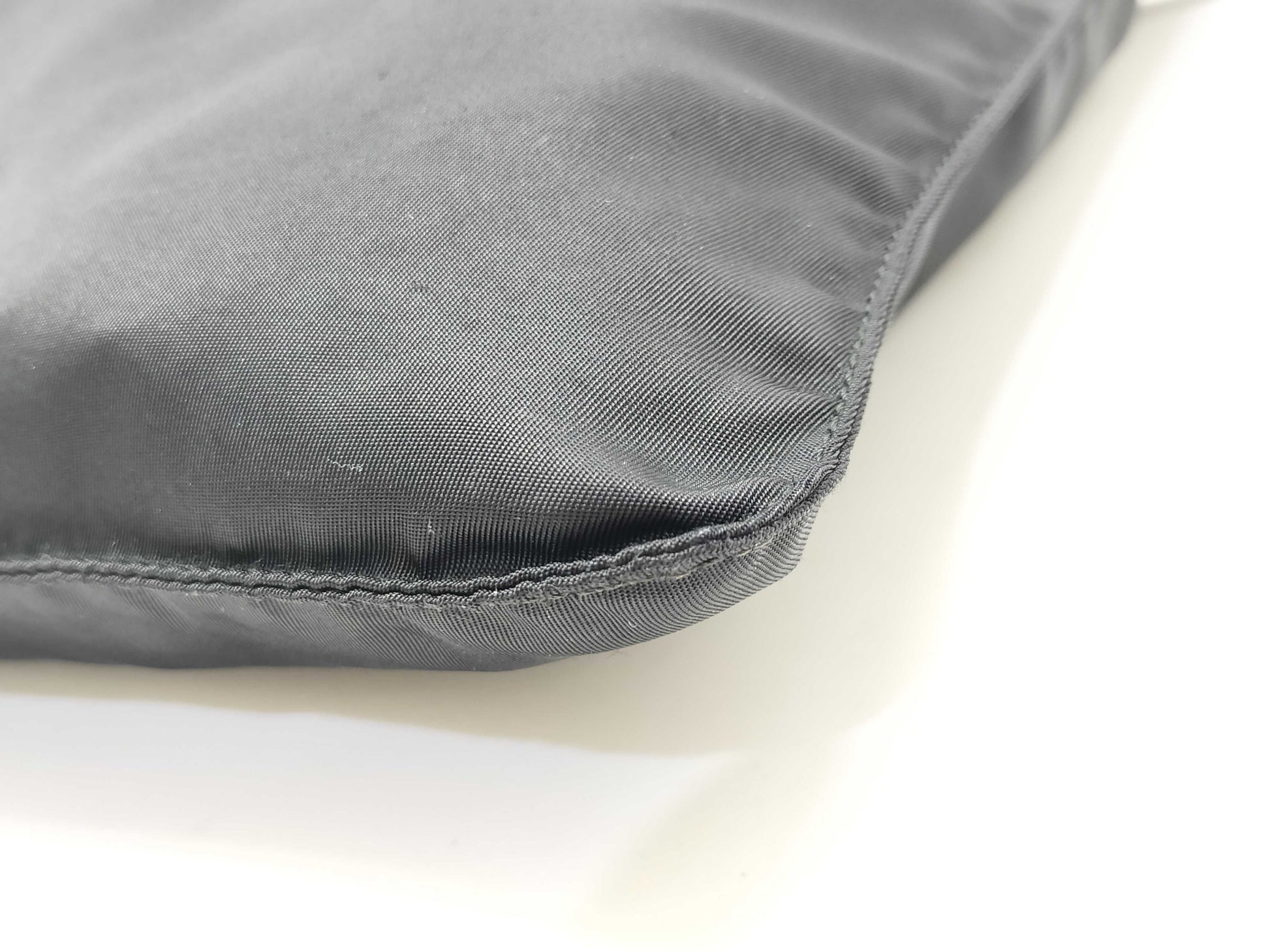 PRADA Nylon Prada Shoulder Bag Nylon Black Shoulder Bag