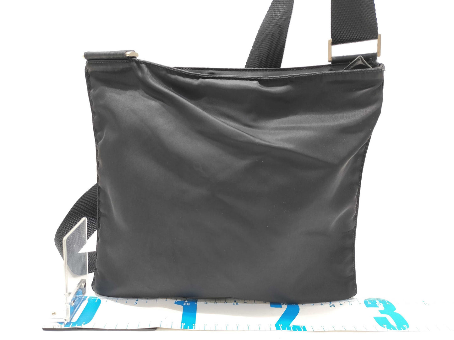 PRADA Nylon Prada Shoulder Bag Nylon Black Shoulder Bag