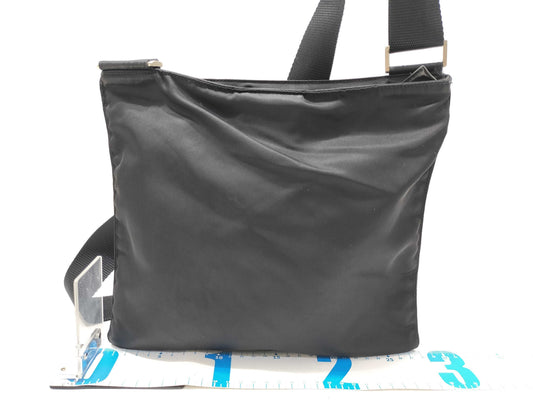 PRADA Nylon Prada Shoulder Bag Nylon Black Shoulder Bag