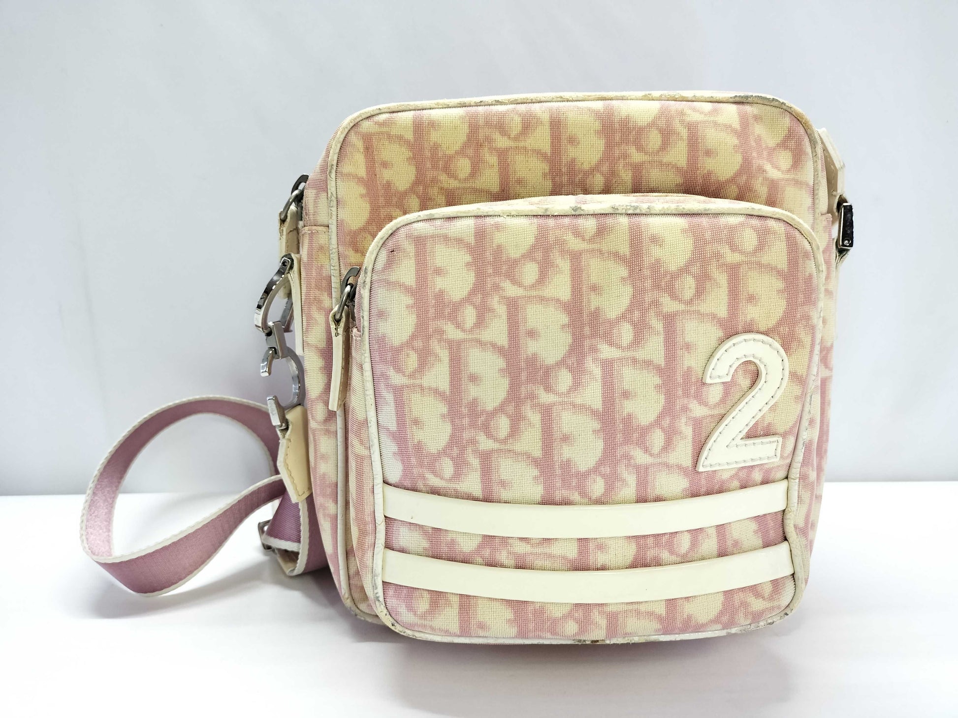 Dior Trotter Christian Dior Trotter Shoulder Bag Pink Shoulder Bag