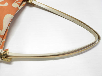 FENDI Shoulder Bag Orange Pink Tote Bag