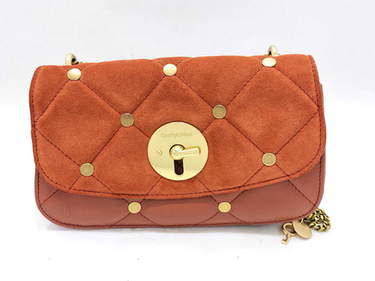 SEE BY CHLOE Brown Chain Shoulder Bag