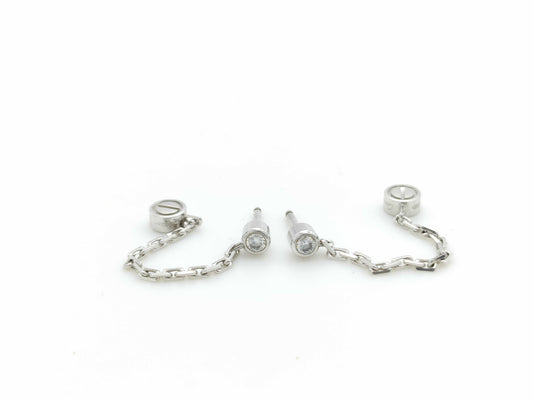 Cartier Love 1PD/1PD WG 750 2.8g Earrings 