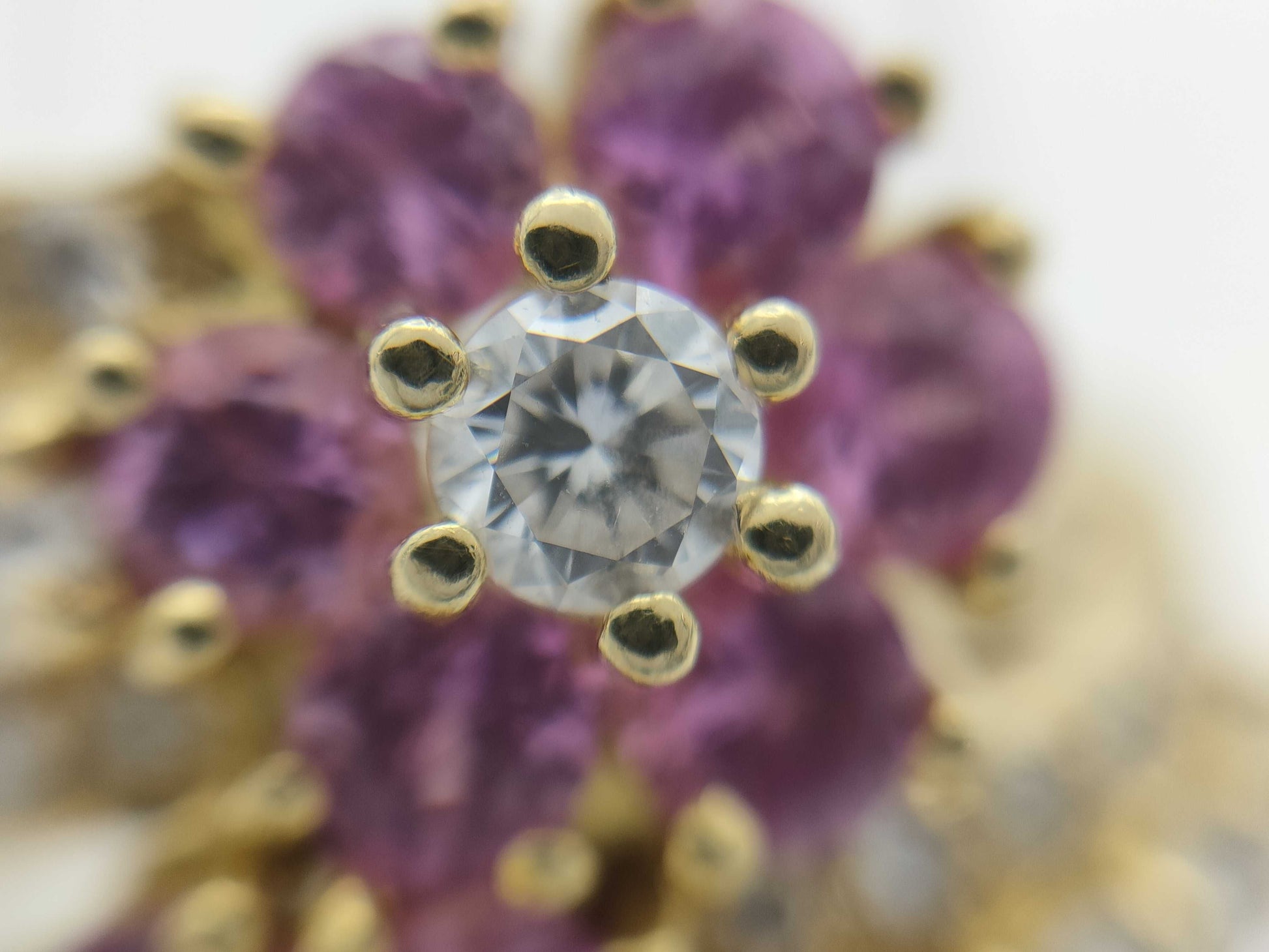 Ponte Vecchio S1.88ct D1.15ct K18 9.4g Ring 