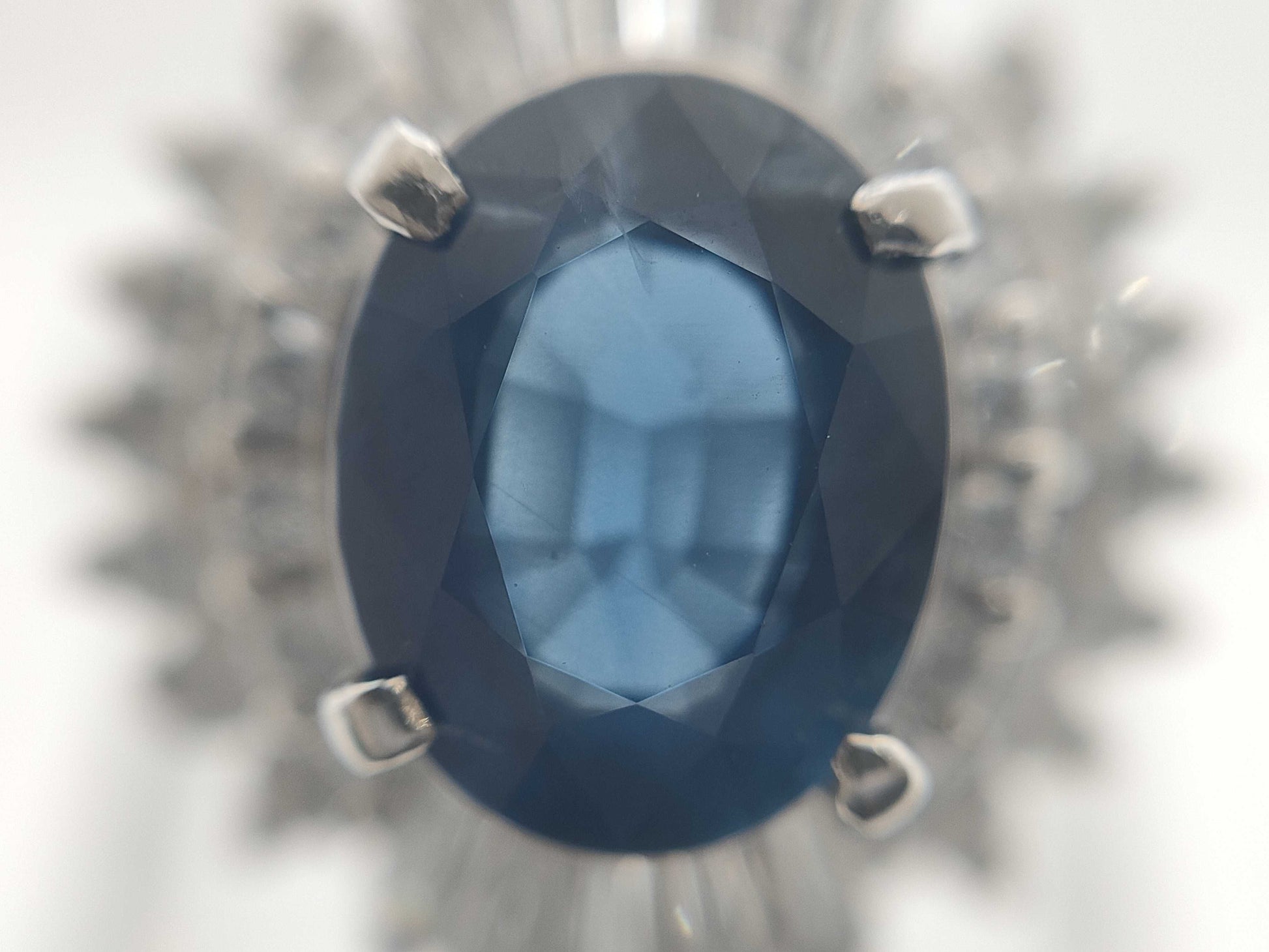 S2.555ct D0.82ct PT900 12.3g Ring 