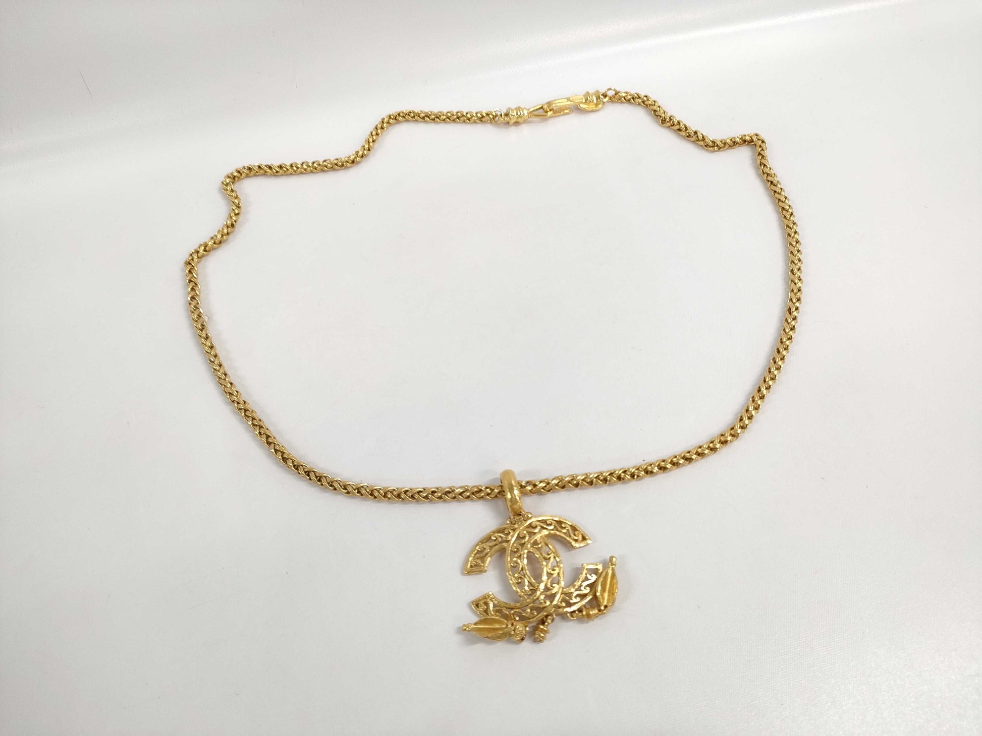 CHANEL CHANEL Coco Mark Chain Belt GLD Belt