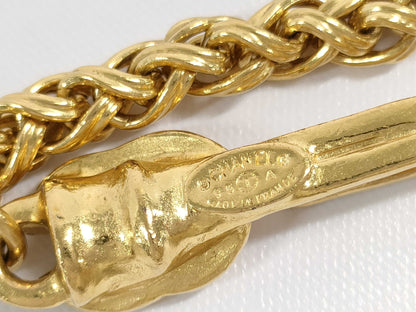 CHANEL CHANEL Coco Mark Chain Belt GLD Belt