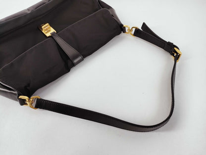 PRADA PRADA Nylon One-Shoulder Black Shoulder Bag