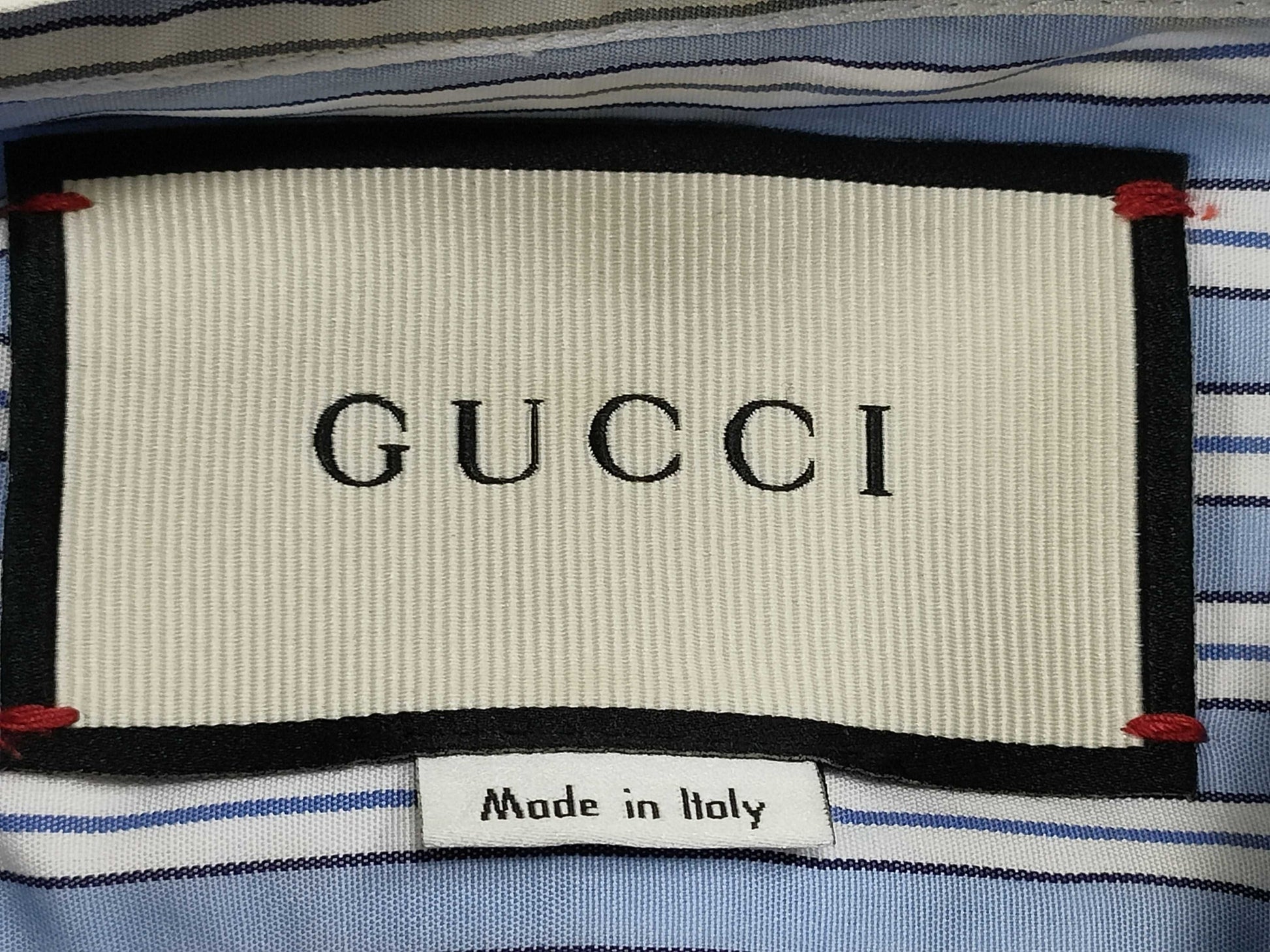 GUCCI GUCCI Gucci Long Shirt Size 40 Detachable Collar Shirt