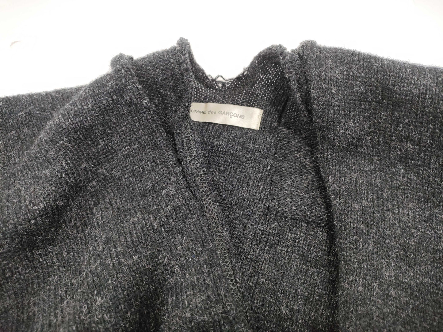 COMME des GARCONS Cardigan AD2003 Square-leg Cardigan