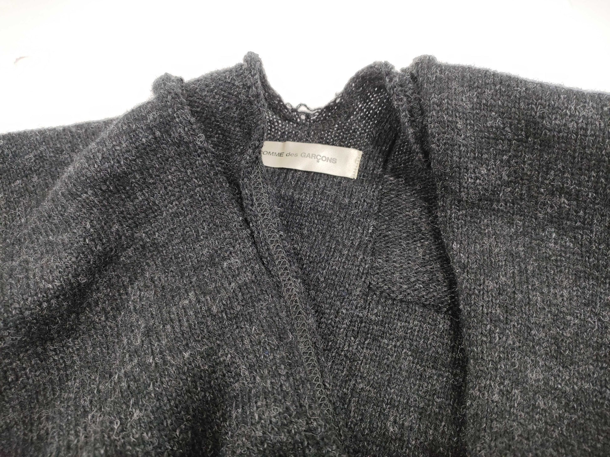 COMME des GARCONS Cardigan AD2003 Square-leg Cardigan