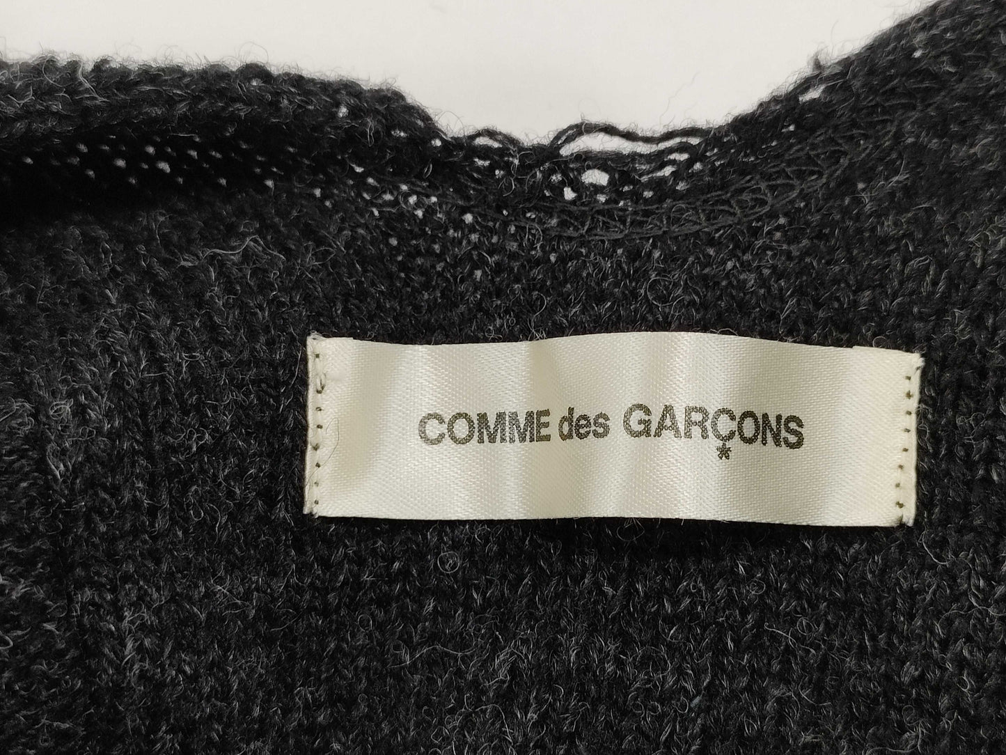 COMME des GARCONS Cardigan AD2003 Square-leg Cardigan