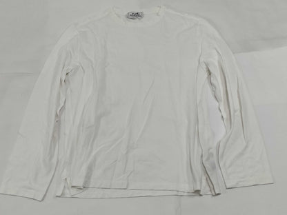 HERMES HERMES Cut and Sew 20SS White M Men's T-shirt
