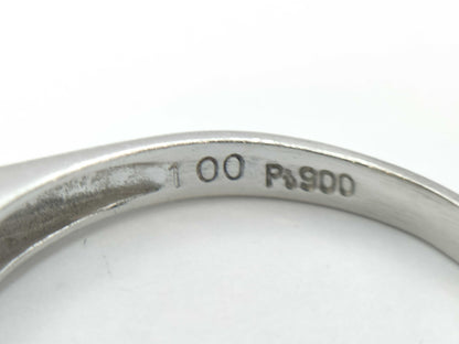 D1.00ct PT900 4.8g Ring 