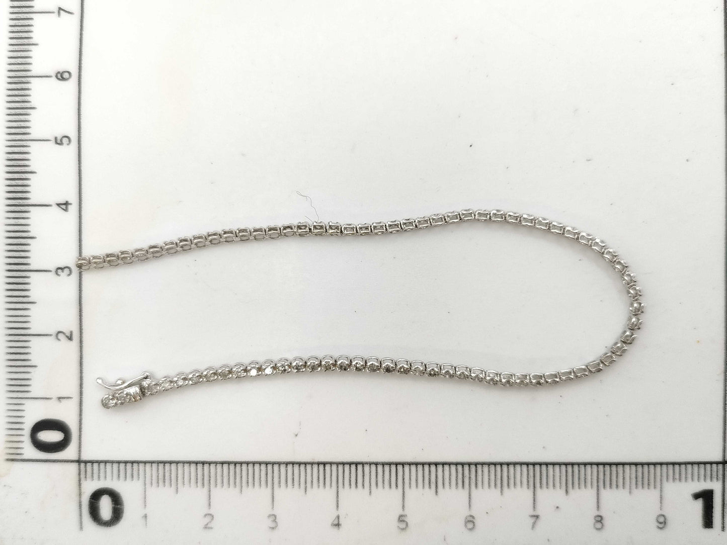 Diamond K18WG 3.3g Bracelet/Bangle 