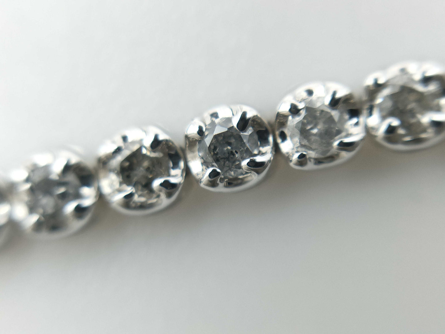 Diamond K18WG 3.3g Bracelet/Bangle 