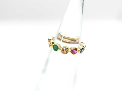 Colored Stone K17 1.8g Ring 