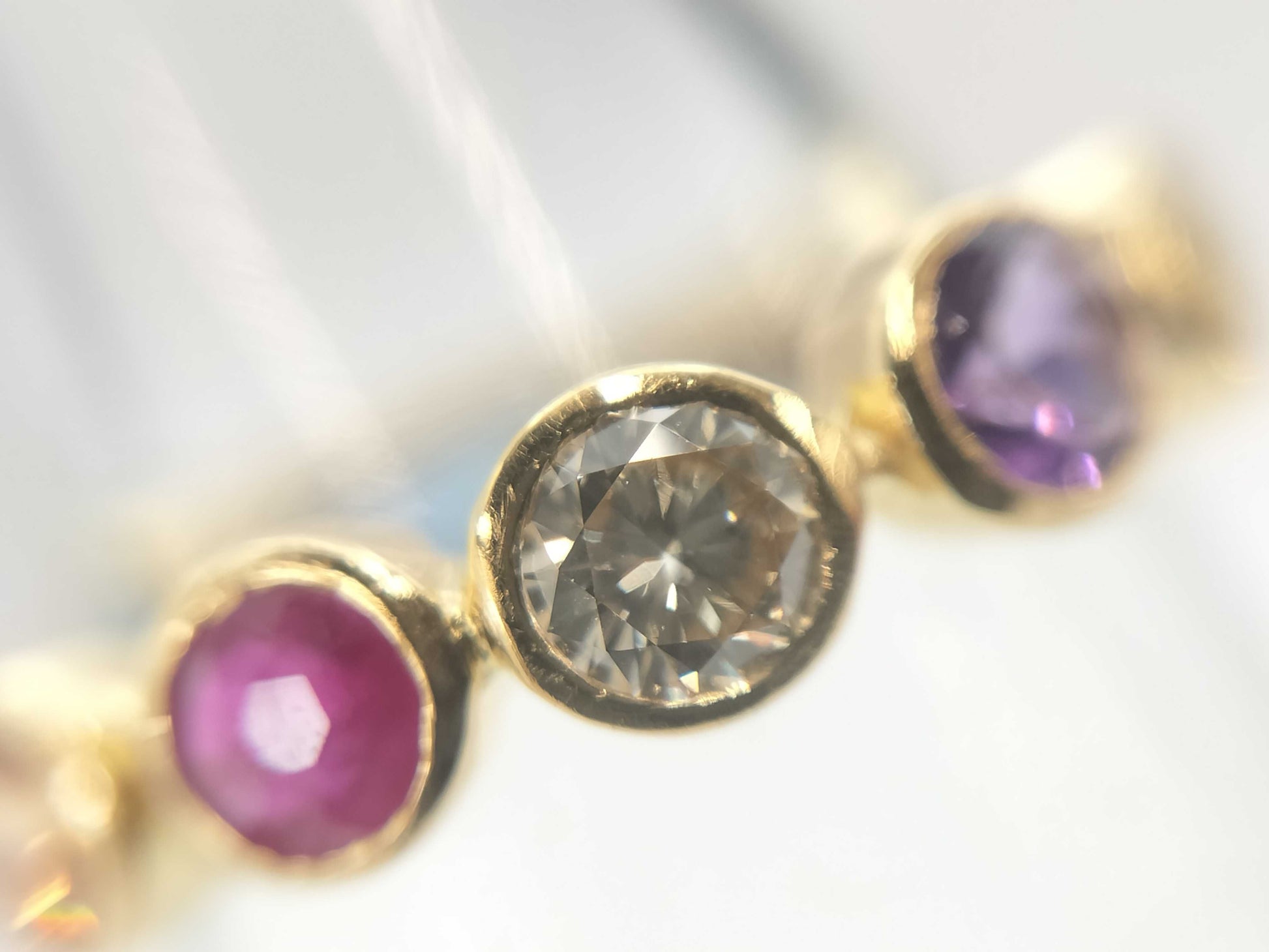 Colored Stone K17 1.8g Ring 