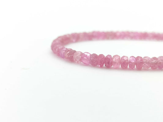 Pink Spinel Metal 6.8g Necklace 