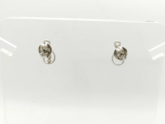4℃ Diamond PT950 0.7g Earrings 