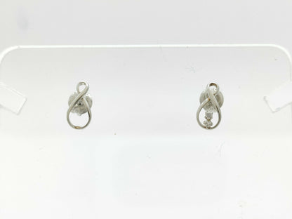4℃ Diamond PT950 0.7g Earrings 
