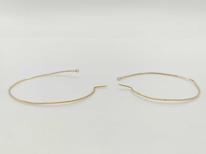 AHKAH Hoop K10 1.5g Earrings 