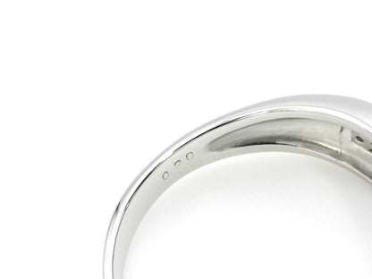 Alexandrite Cat's Eye 0.355ct D0.20ct PT900 6.1g Ring 